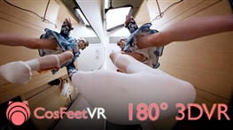 【CosFeetVR】Niki October 2024 K Socks Trampling