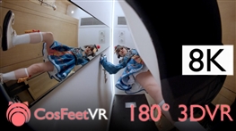 【CosFeetVR】Niki October 2024 M Shoes Trampling 8K