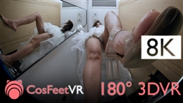 【CosFeetVR】Jade May 2025 H Clear Heels Trampling 8K
