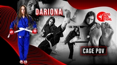【JustHotFight】DARIONA POV KICKS IN A CAGE