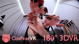 【CosFeetVR】Niki Jul2023 I - Glue Peeling