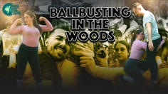 【JustHotFight】BALLBUSTING IN THE WOODS