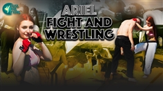 【JustHotFight】ARIEL - FIGHT AND WRESTLING