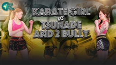 【JustHotFight】KARATE GIRL VS TSUNADE AND 2 BULLY