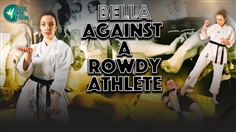 【JustHotFight】BELLA AGAINST A ROWDY ATHLETE