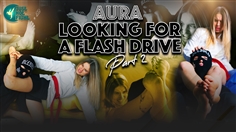 【JustHotFight】AURA LOOKING FOR A FLASH DRIVE (Part 2)