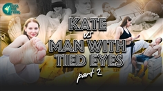 【JustHotFight】KATE VS MAN WITH TIED EYES (Part 2)