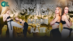 【JustHotFight】LOW BLOW MATCH - BARBIE VS KATE