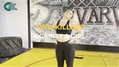 【JustHotFight】TWO KILLERS AGAINST A GIRL