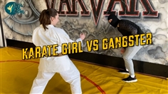 【JustHotFight】KARATE GIRL VS GANGSTER