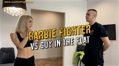 【JustHotFight】OLHA VS GUY IN THE FLAT