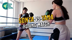 【JustHotFight】SONYA VS YANA - BOXING MATCH