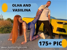 【JustHotFight】OLHA AND VASILINA SELFDEFENSE (175+ Photos)