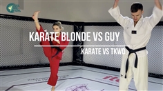 【JustHotFight】KARATE BLONDE VS GUY