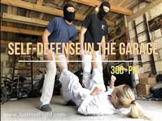 【JustHotFight】SELF-DEFENCE IN THE GARAGE (300+ PHOTO)