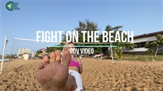 【JustHotFight】FIGHT ON THE BEACH - POV VIDEO