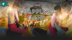 【JustHotFight】GRAPPLING FIGHT WITH YOUNG GIRL