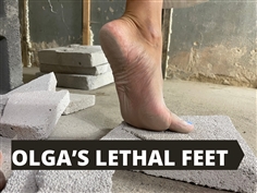 【JustHotFight】OLGA`S LETHAL FEET