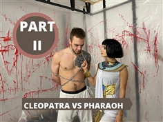 【JustHotFight】CLEOPATRA KNOCKED THE ASS OF PHARAOHHALLOWEEN EPISODE 2