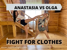 【JustHotFight】FIGHT FOR CLOTHESANASTASIA VS OLHA