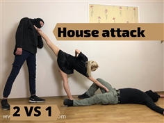 【JustHotFight】The attack on Olga in the house