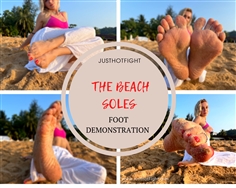 【JustHotFight】KICKS AND FOOT DEMONSTRATIONPOV VIDEO