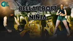 【JustHotFight】BELLA CROFT VS NINJA